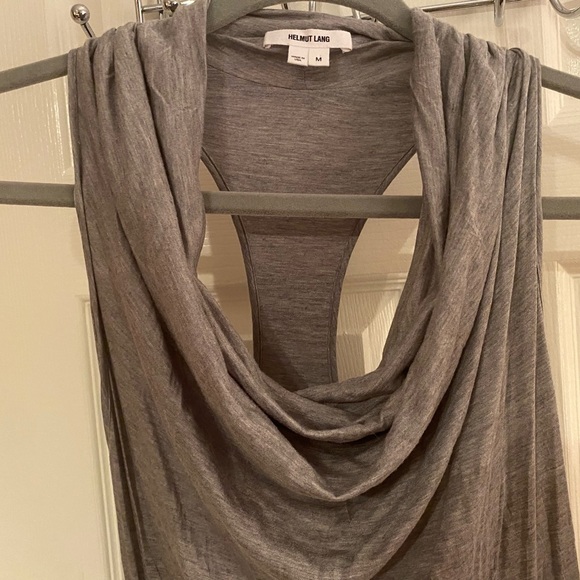 Helmet Lang jersey form fitting racer back maxi. - Picture 6 of 9